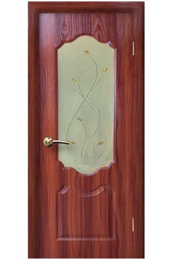 Межкомнатная дверь Анастасия Темный орех ПО