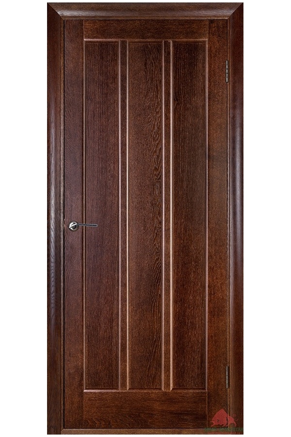 Межкомнатная дверь Троя темный орех ПГ