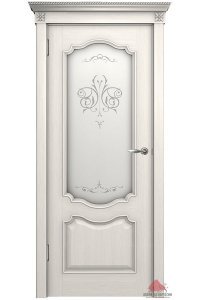 Межкомнатная дверь Престиж белый ясень ПО 