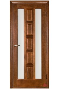 Межкомнатная дверь Квадро каштан ПОО