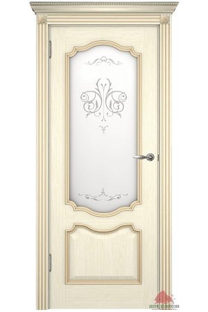 Межкомнатная дверь Престиж слоновая кость ПО