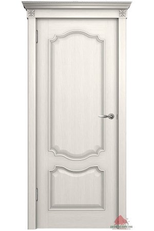 Межкомнатная дверь Престиж белый ясень ПГ