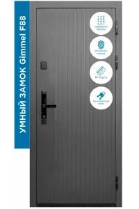 Входная дверь Е-Тайга 10 см 2 МДФ Зеркало