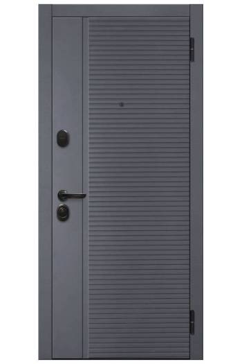 Входная дверь 7,5 см БОСТОН Бетон снежный царга