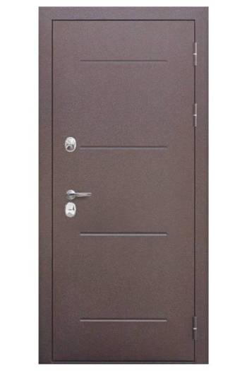 Входная дверь 11 см ISOTERMA медный антик Астана милки