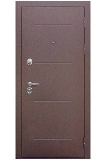 Входная дверь Толстяк Медный Антик Белый Ясень