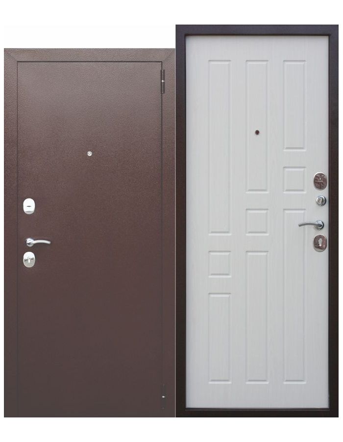 Входная дверь GARDA 8 мм Белый ясень