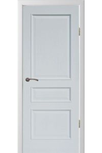 Межкомнатная дверь Багет 1 Снежный дуб ПГ