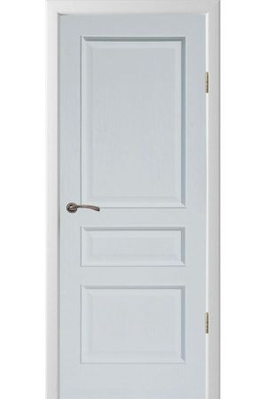 Межкомнатная дверь Багет 1 Снежный дуб ПГ