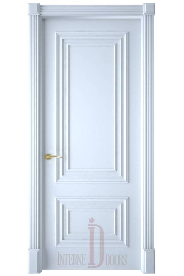 Межкомнатная дверь Прима ПГ Белая эмаль
