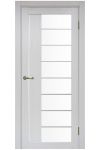 Межкомнатная дверь Турин 524 AПП Молдинг SC Ясень Серебристый