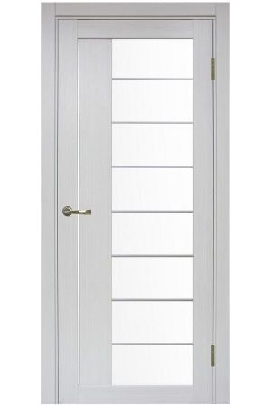 Межкомнатная дверь Турин 524 AПП Молдинг SC Ясень Серебристый