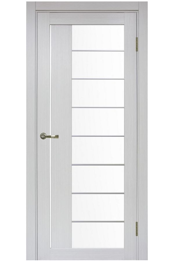 Межкомнатная дверь Турин 524 AПП Молдинг SC Ясень Серебристый