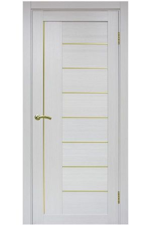 Межкомнатная дверь Турин 524 AПП Молдинг SG Ясень Серебристый