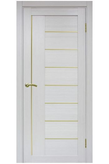Межкомнатная дверь Турин 524 AПП Молдинг SG Ясень Серебристый