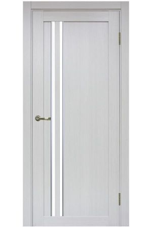 Межкомнатная дверь Турин 525 АПС Молдинг SC Ясень Серебристый