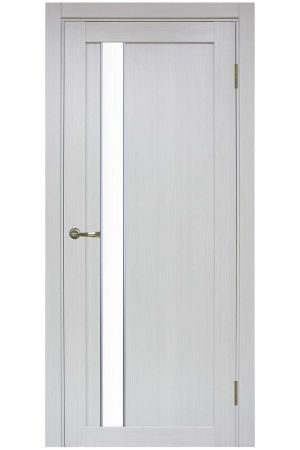 Межкомнатная дверь Турин 528 AПП Молдинг SC Ясень Серебристый