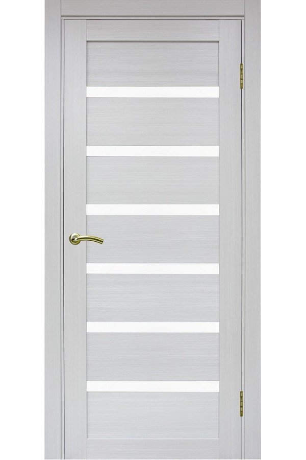 Межкомнатная дверь Турин 507 Ясень серебристый FL