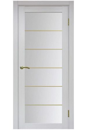 Межкомнатная дверь Турин 501 АСС Молдинг SG Ясень Серебристый