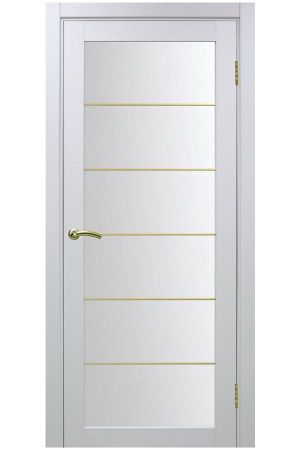Межкомнатная дверь Турин 501 АСС Молдинг SG Белый Лед