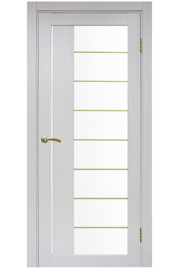 Межкомнатная дверь Турин 524 АСС Молдинг SG Ясень Серебристый