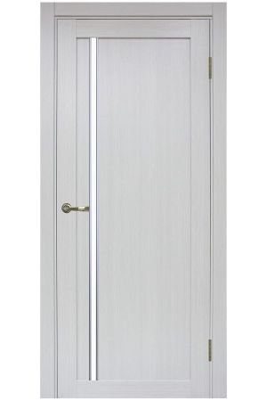 Межкомнатная дверь Турин 527 АПС Молдинг SC Ясень Серебристый