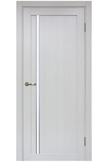 Межкомнатная дверь Турин 527 АПС Молдинг SC Ясень Серебристый
