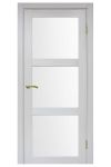 Межкомнатная дверь Турин 530 Ясень Серебристый