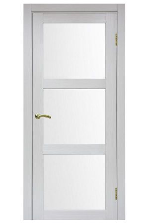 Межкомнатная дверь Турин 530 Ясень Серебристый