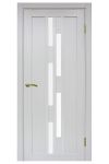 Межкомнатная дверь Турин 551 Ясень Серебристый