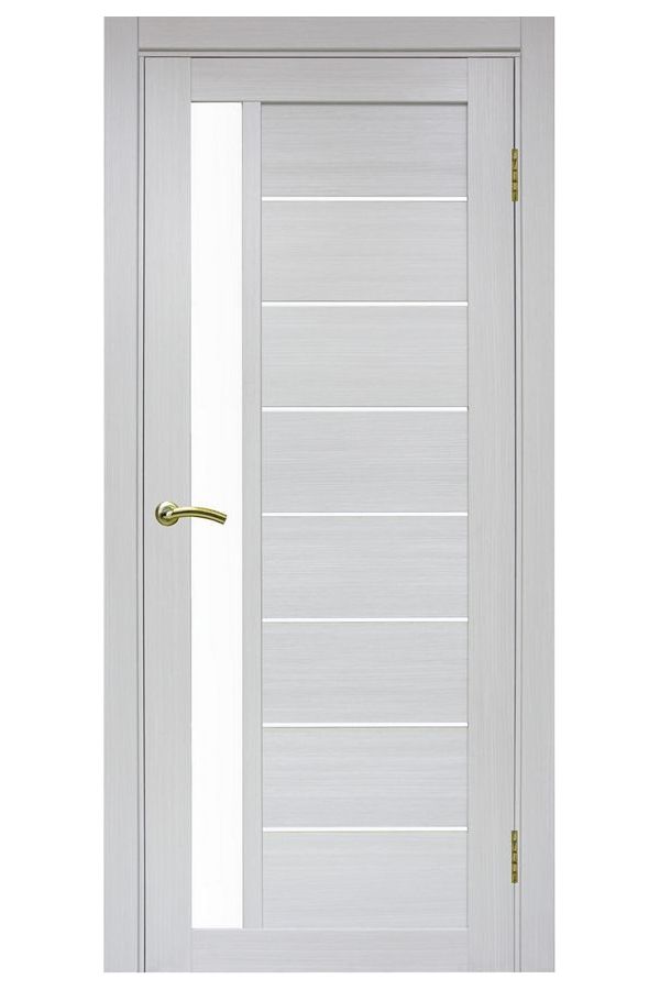 Межкомнатная дверь Турин 554 Ясень Серебристый