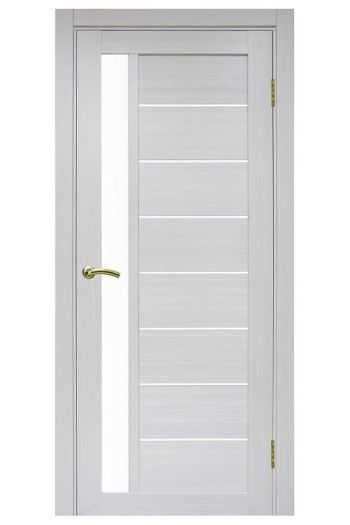 Межкомнатная дверь Турин 554 Ясень Серебристый