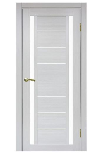 Межкомнатная дверь Турин 558 Ясень Серебристый