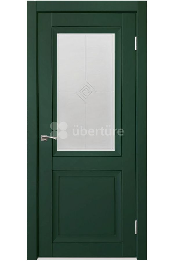 Межкомнатная дверь Деканто ДО1 Зеленый бархат