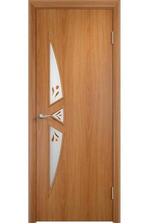 Межкомнатная дверь Соната Миланский орех