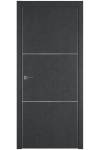 Межкомнатная дверь URBAN 2 | JET LOFT | SILVER MOULD | SE