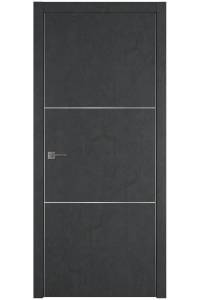 Межкомнатная дверь URBAN 2 | JET LOFT | SILVER MOULD | SE