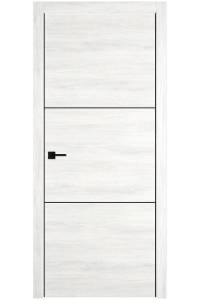 Межкомнатная дверь URBAN 2 | NORD VELLUM | BLACK MOULD | BE