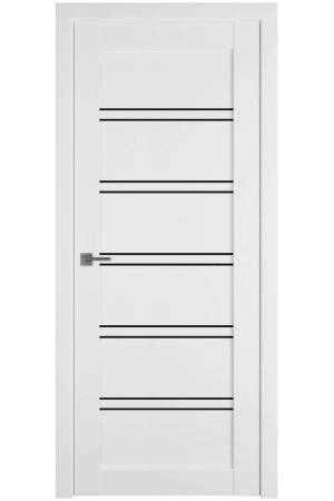 Межкомнатная дверь EMALEX 28 | EMALEX ICE | BLACK GLOSS