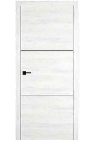 Межкомнатная дверь URBAN 2 | NORD VELLUM | BLACK MOULD | BE