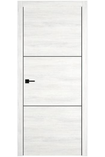 Межкомнатная дверь URBAN 2 | NORD VELLUM | BLACK MOULD | BE